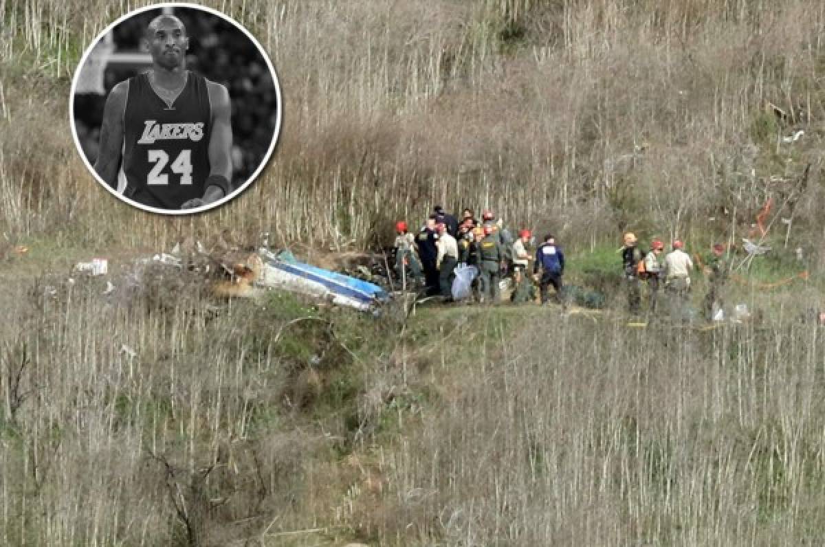 El cuerpo de Kobe Bryant es identificado entre las víctimas del accidente aéreo