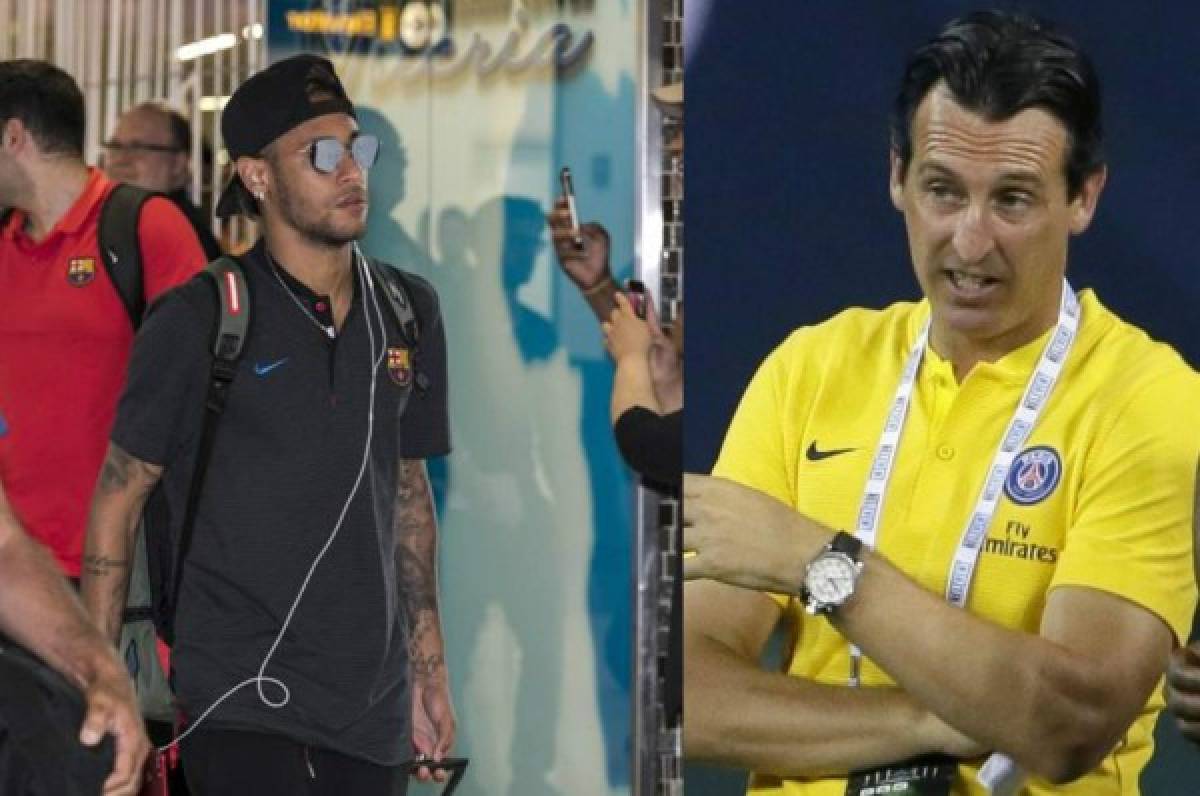 ¡Ya no es un rumor! Emery abre la puerta a Neymar en el PSG