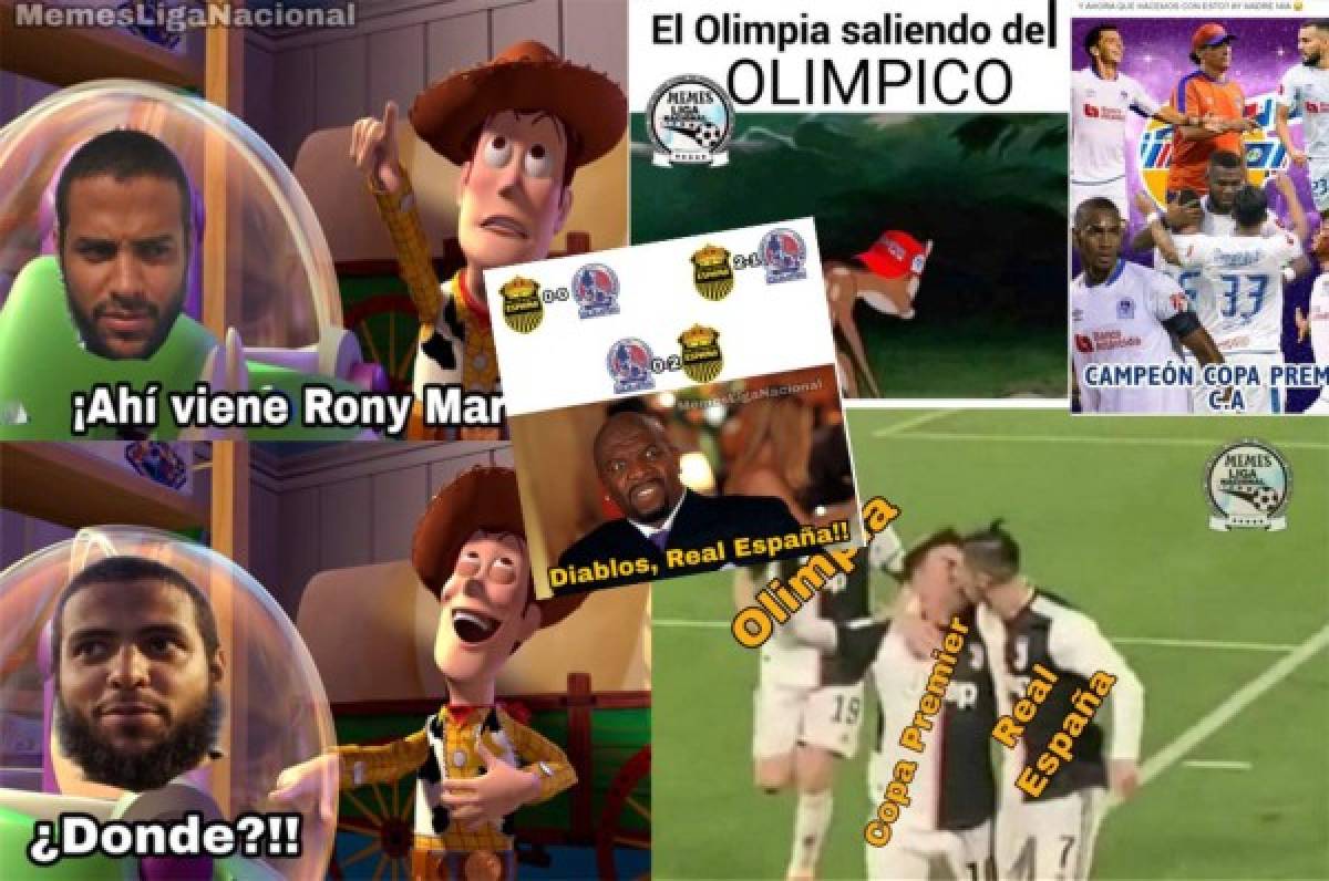 Memes no perdonan a Olimpia, Arboleda y Menjívar tras titulo de Real España