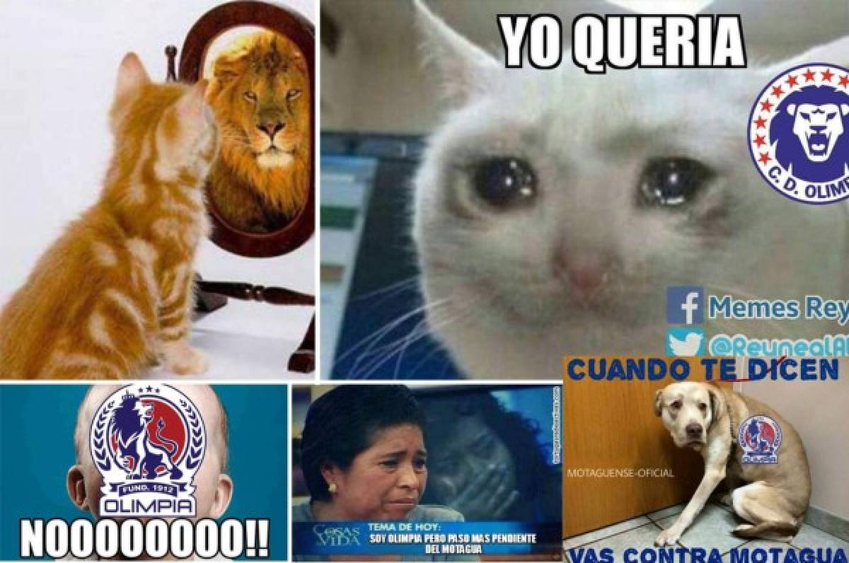 Motagüenses hacen pedazos a aficionados del Olimpia y se burlan con crueles en memes