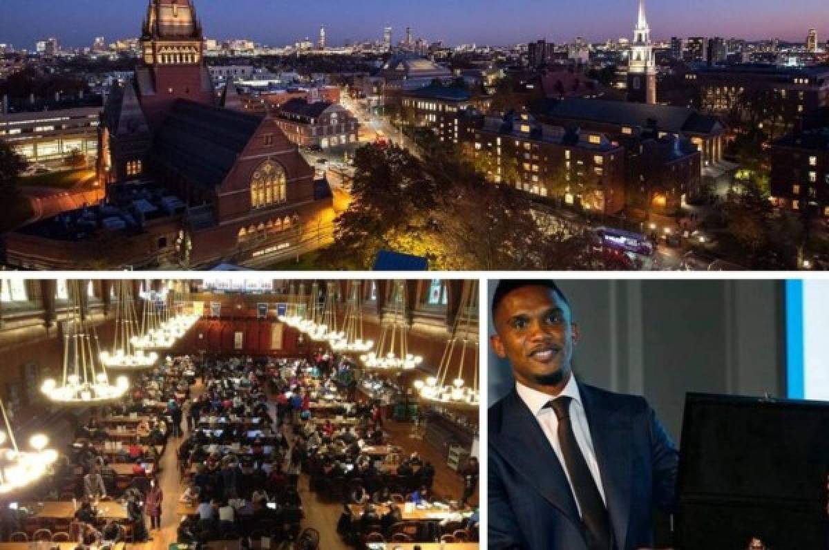 La nueva vida de Eto'o: Aceptado para estudiar en Harvard buscando que su empresa sobreviva