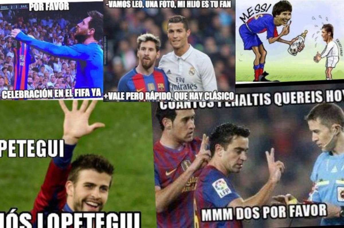 ¡Para morir de risa! Los memes del clásico Real Madrid-Barcelona más recordados