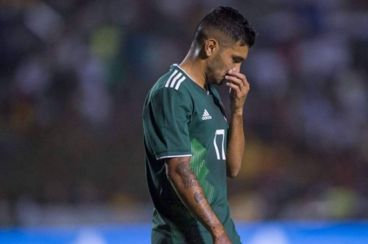 Tecatito Corona y la foto que dedicó en Instagram al 'Tata' Martino