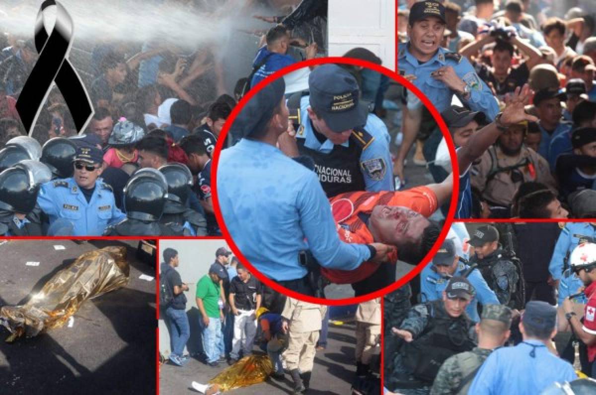 Impactantes: Las fotos de la tragedia y los minutos de terror en el Nacional
