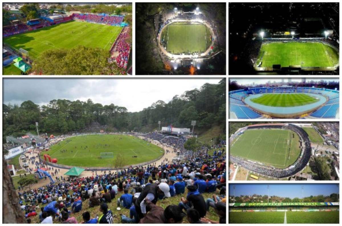 Conocé los estadios donde se juega la Primera División en Guatemala