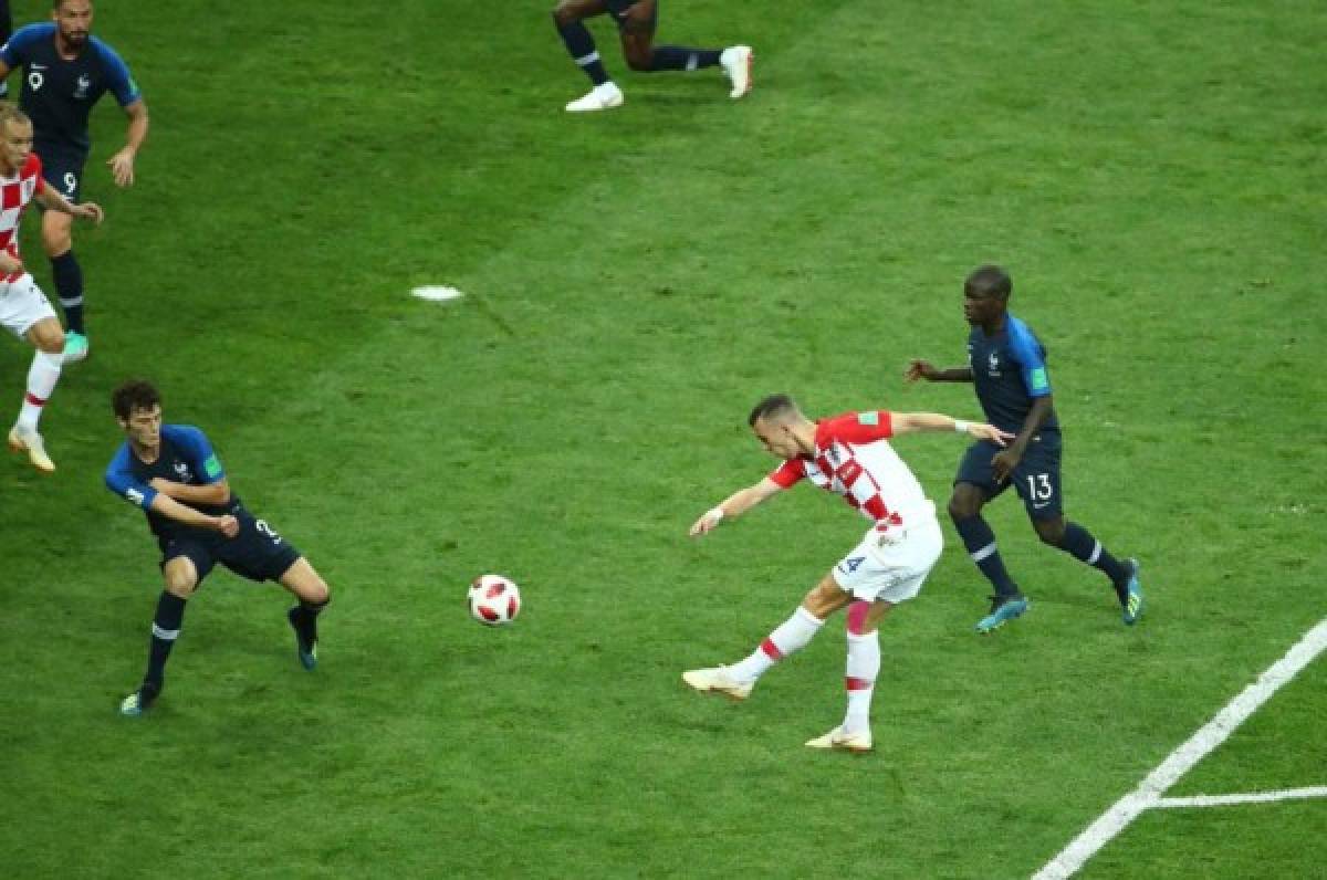 El golazo de Ivan Perisić para Croacia en la final del Mundial ante Francia
