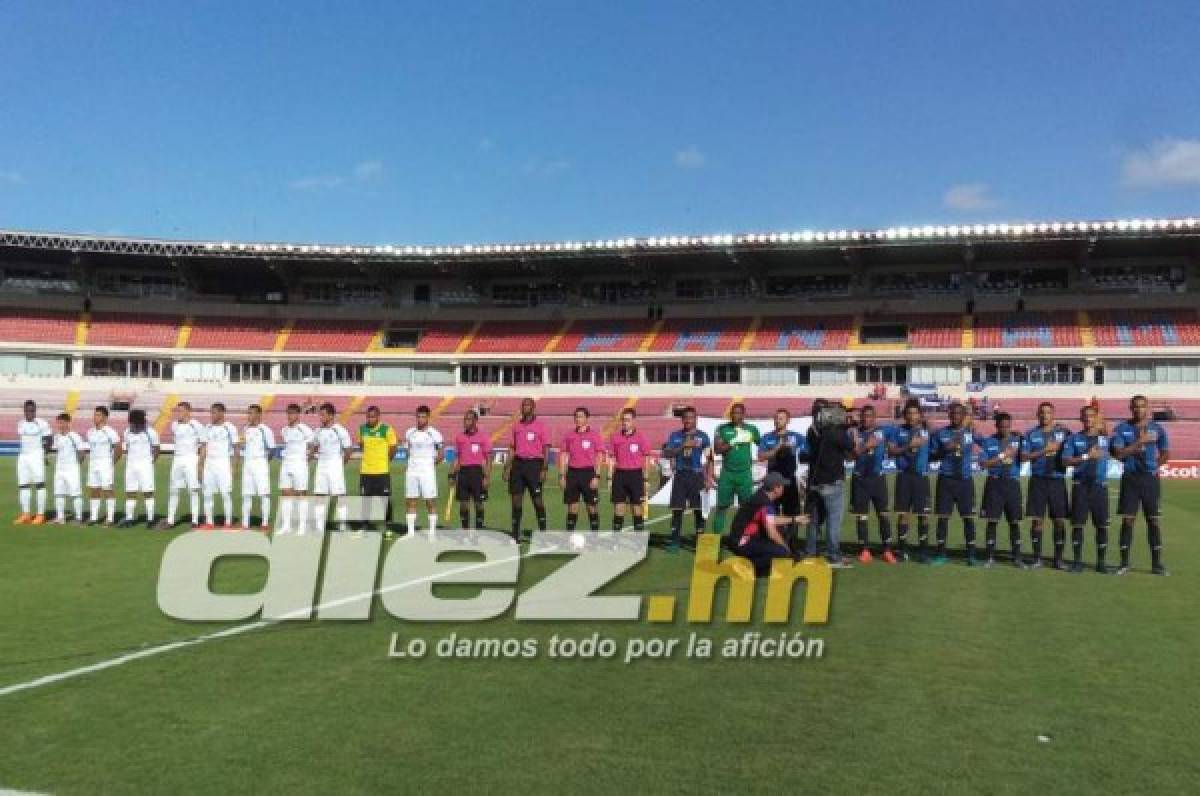 Los equipos de Honduras y Nicaragua abren la Copa Centroamericana que se juega en Panamá. Foto cortesía