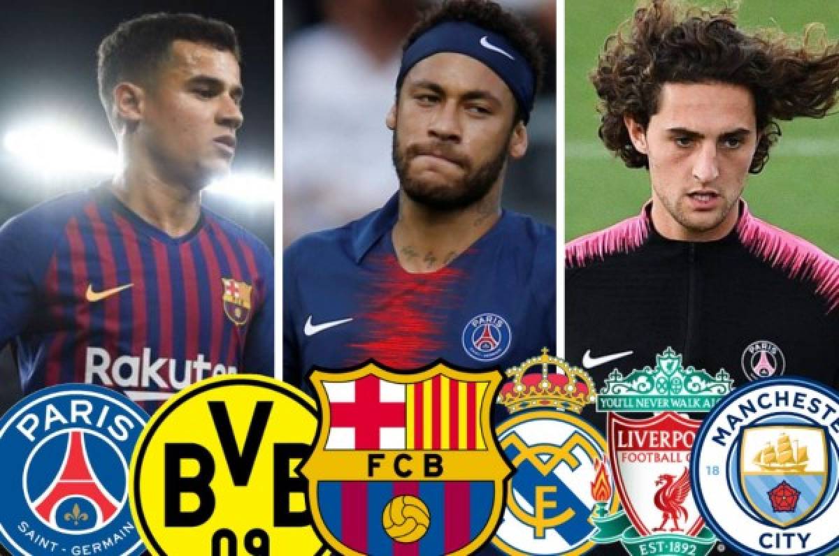 Lo último del mercado de fichajes: Neymar se ofrece al Barcelona y Jovic es noticia