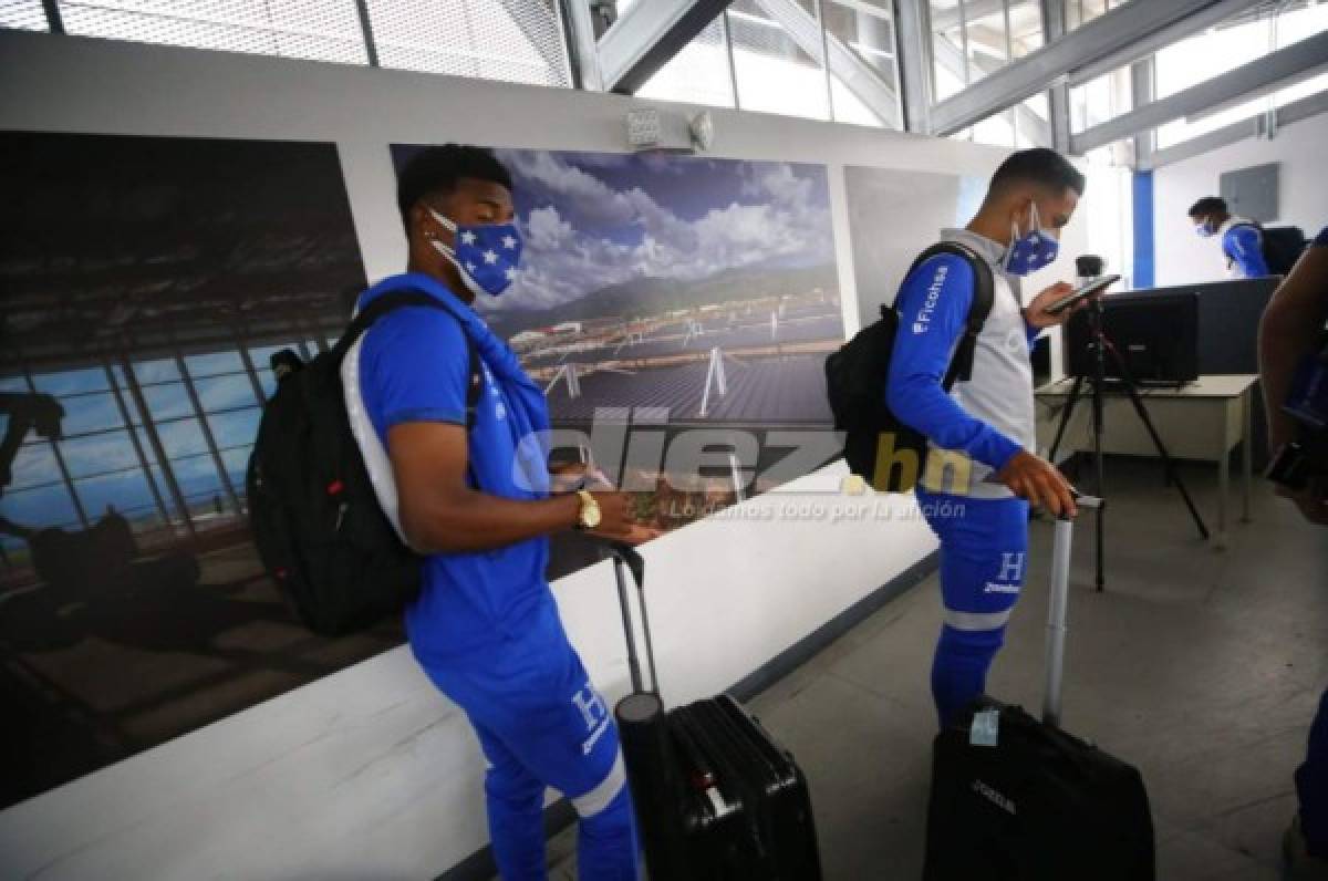 Bajas por Covid y varicela: Así viajó la Sub-23 de Honduras para los amistosos ante Costa Rica