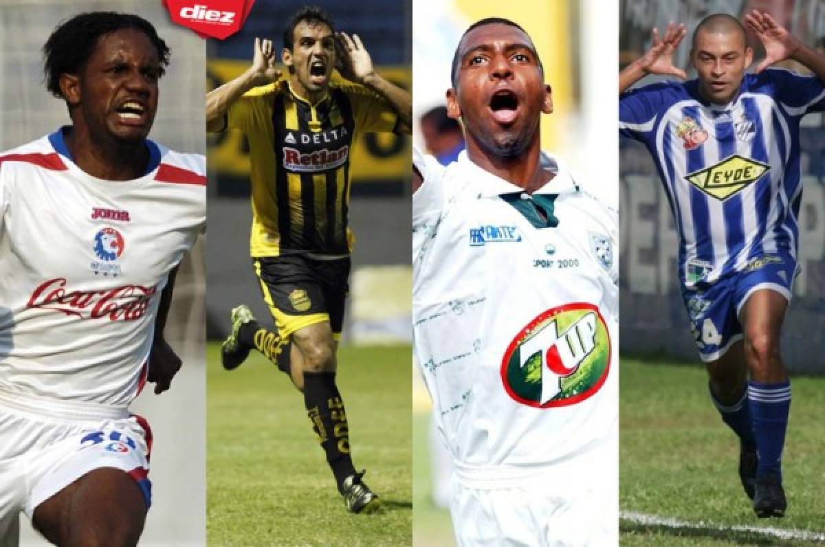 TOP: Los 20 mejores goleadores extranjeros en la Liga Nacional de Honduras