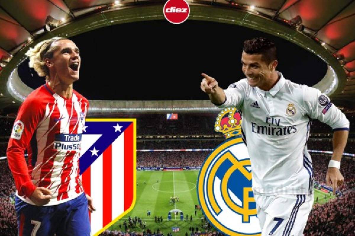 EN VIVO: Alineación confirmada del Real Madrid para enfrentar al Atlético