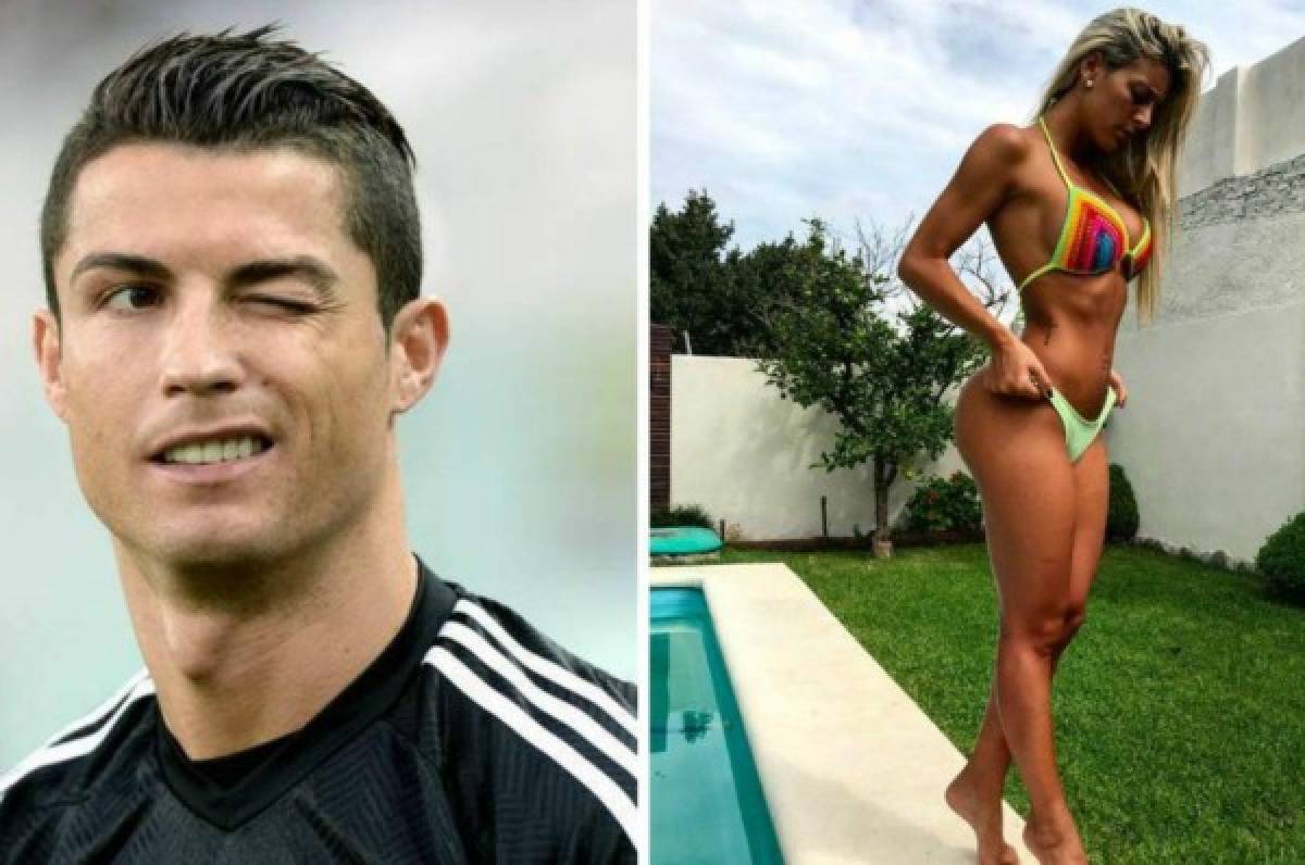 Bronca de Cristiano Ronaldo con su novia por un 'like' a una belleza argentina