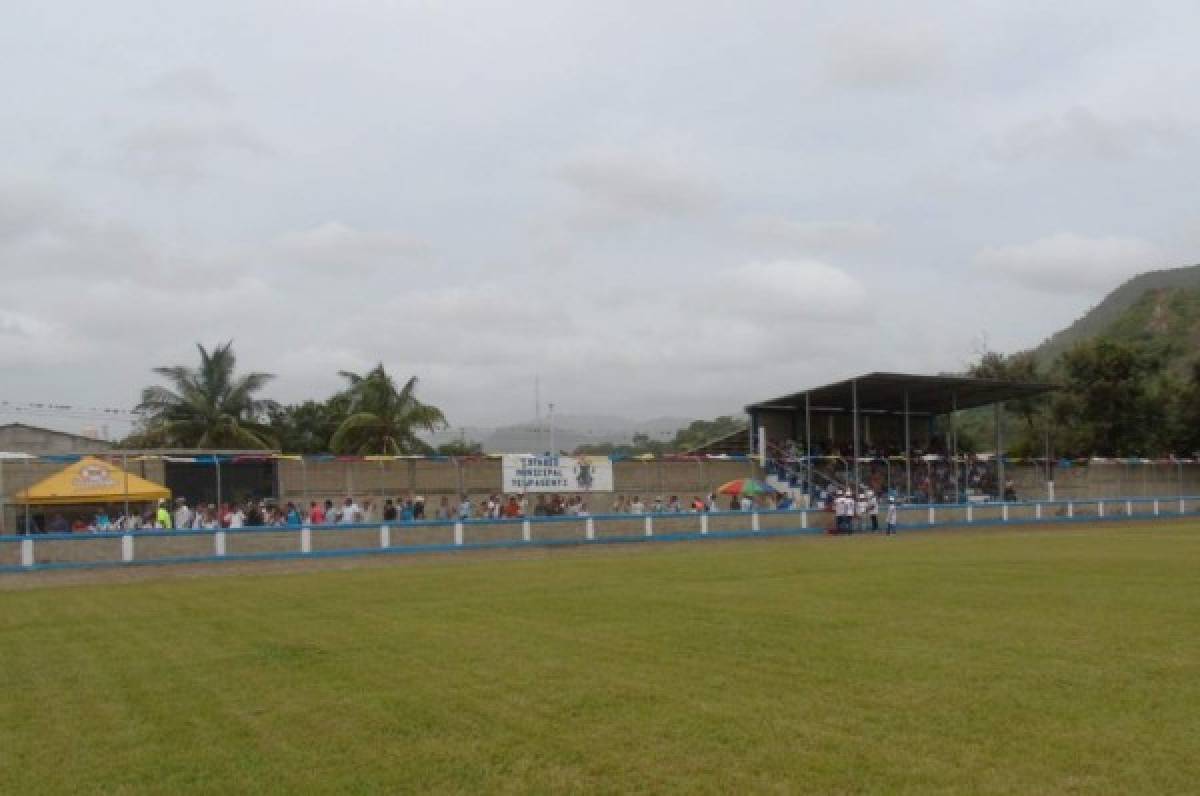 ¡Belleza! Así es el nuevo estadio de Teupasenti en El Paraíso