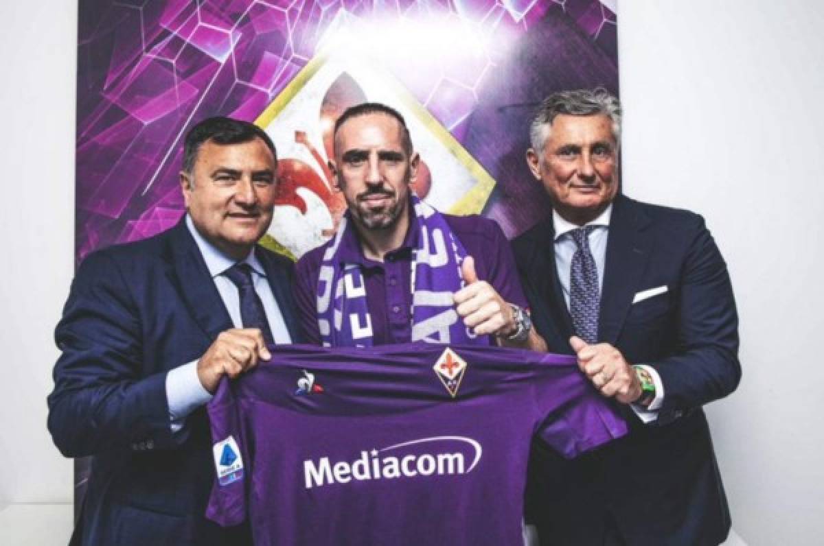OFICIAL: Franck Ribéry ficha por la Fiorentina de la Serie A  