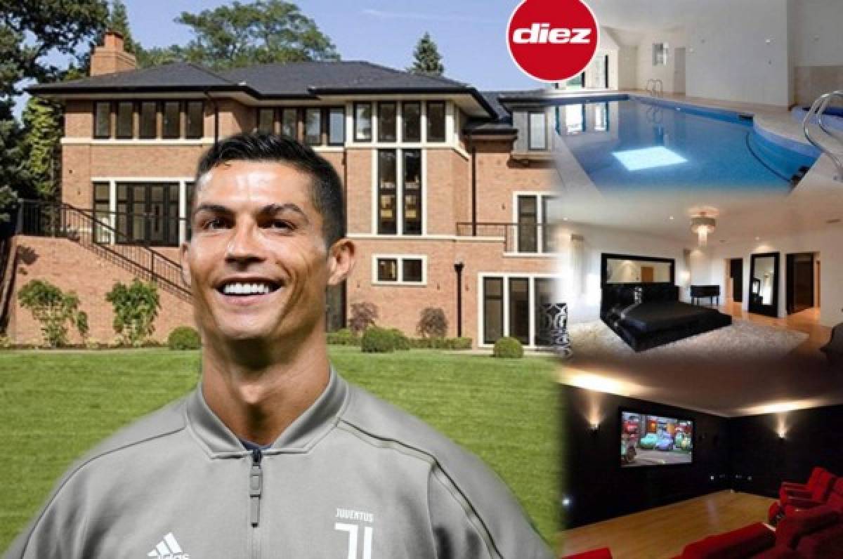¡Espectáculo! Así es la lujosa mansión que Cristiano Ronaldo tiene en venta en Mánchester