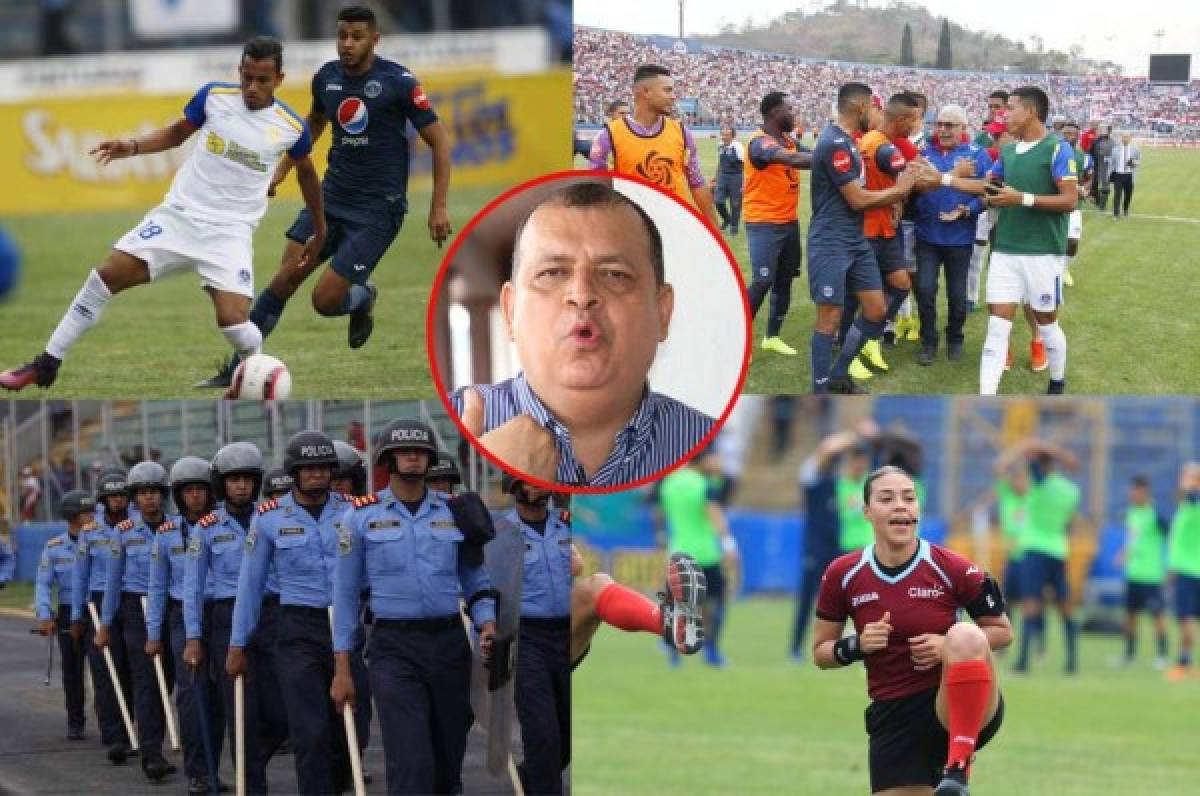 Orlando Ponce: 'El clásico Olimpia-Motagua es el fraude nacional'