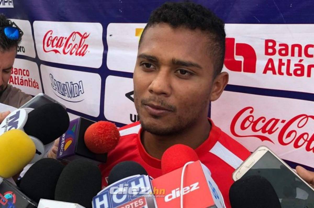 Ever Alvarado: 'Motagua es un rival difícil, pero podemos ganar el partido'