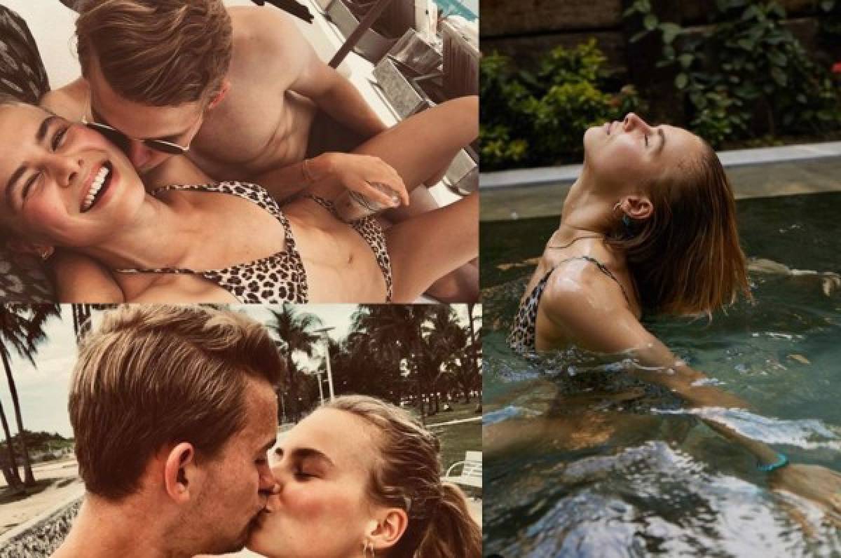 Sin prisa para decidir su futuro: Las espectaculares vacaciones de De Ligt con su novia