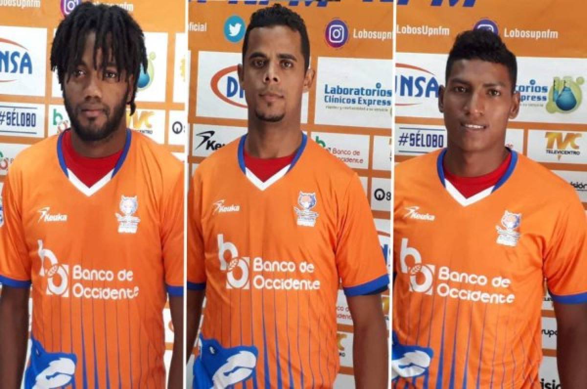 Lobos de UPNFM presenta sus tres nuevos fichajes de cara al Apertura 2019