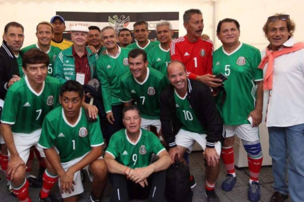 ¡Así se ven las leyendas en la actualidad! Grandes exfutbolistas de Honduras y México que se enfrentaron en el pasado
