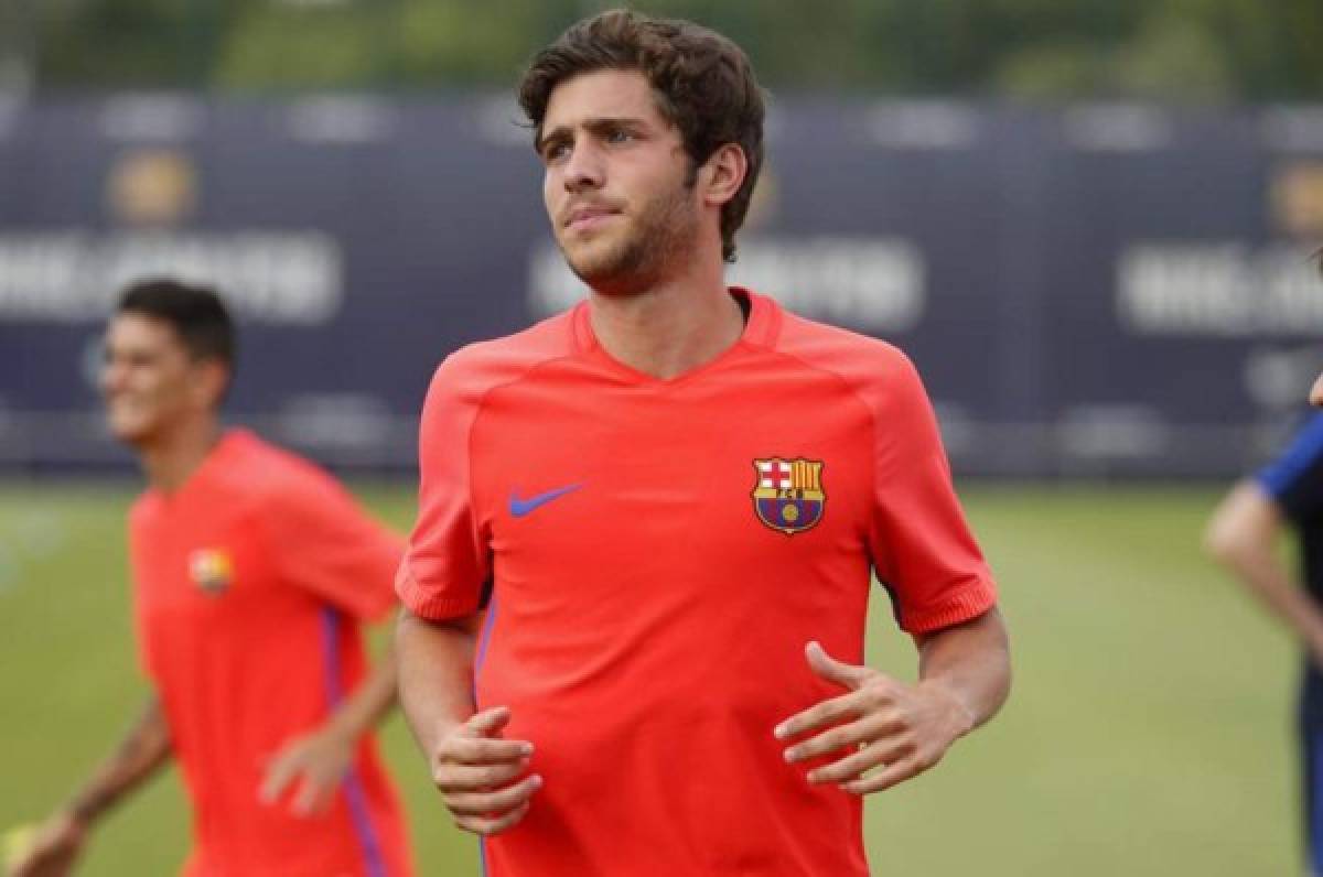 Malas noticias: Sergi Roberto es baja para el derbi contra el Espanyol