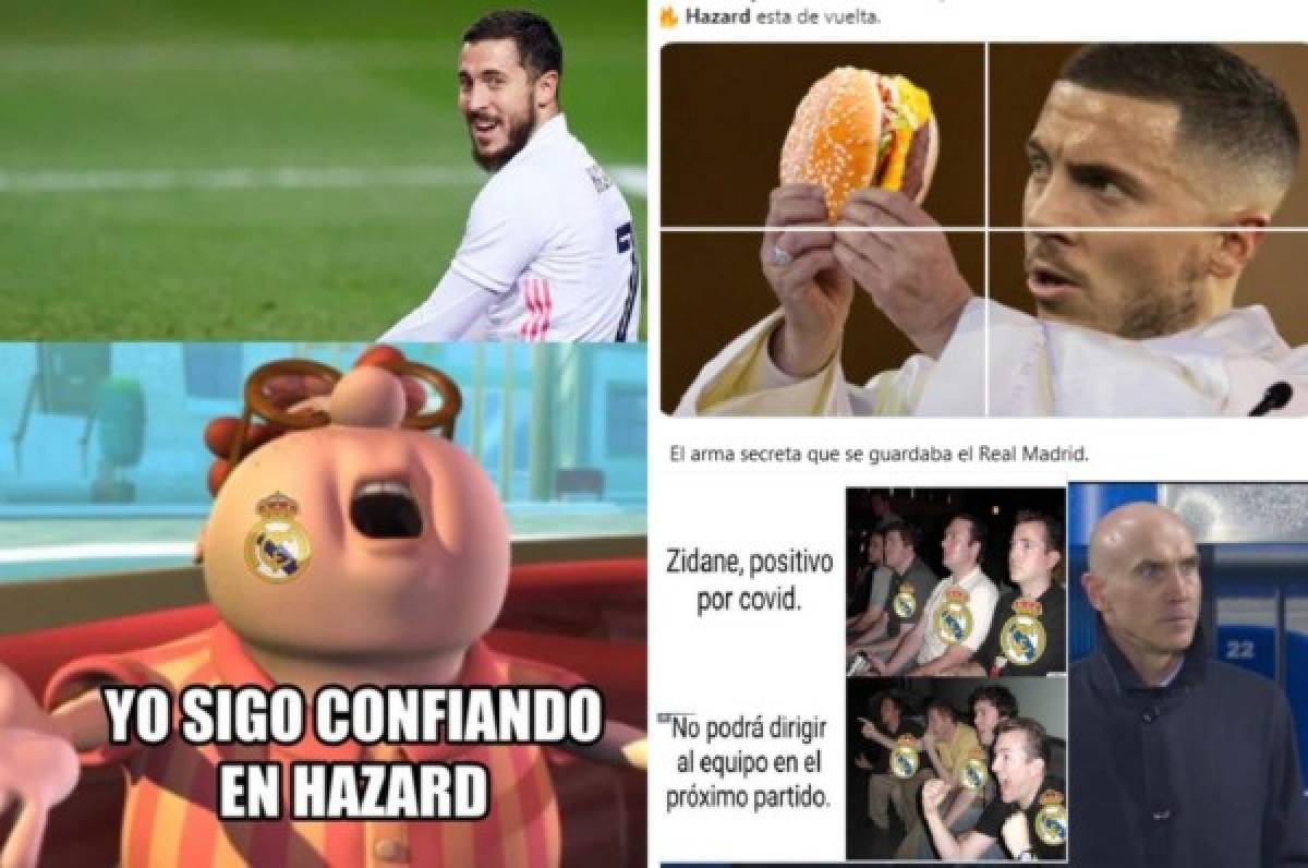 La ausencia de Zidane y el gol de Hazard provocan los memes tras la victoria del Real Madrid