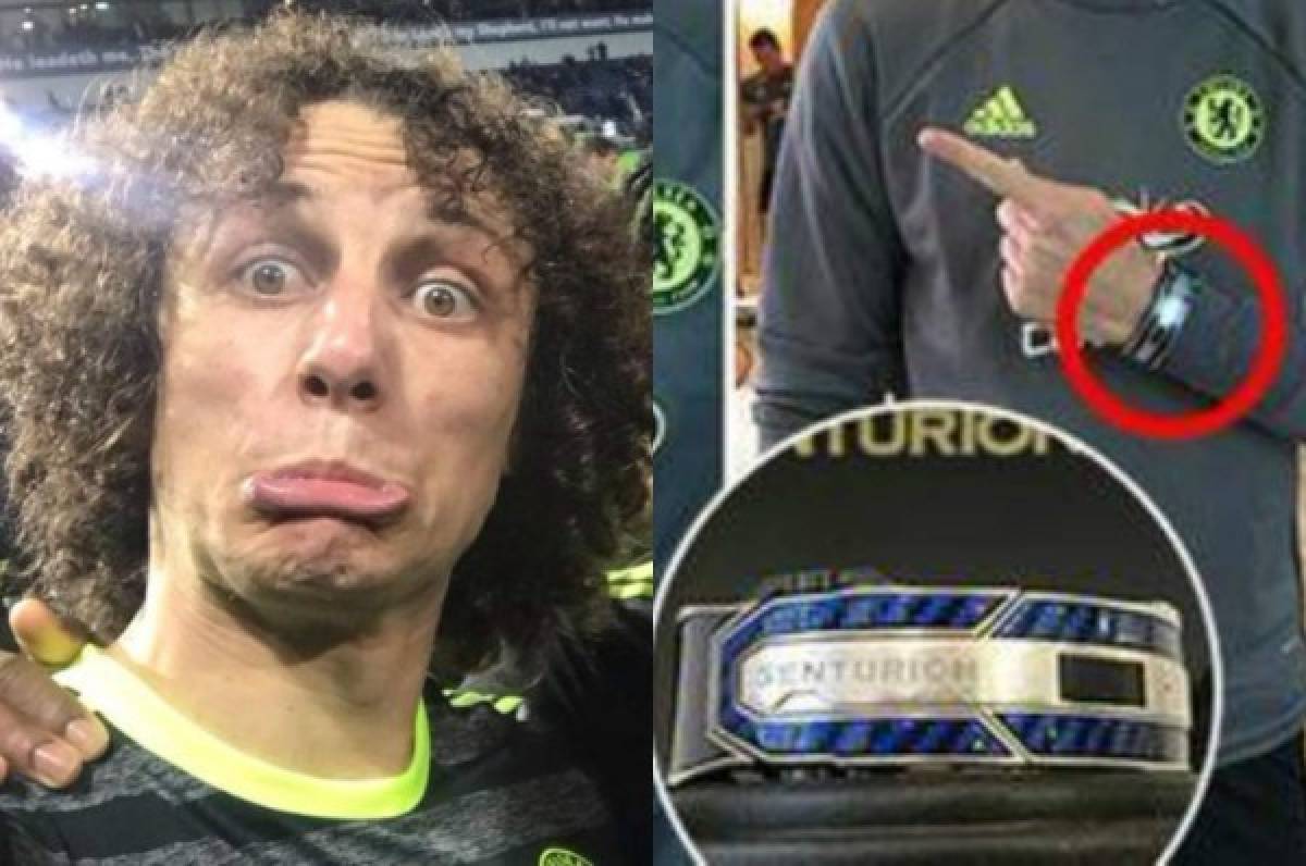 El descomunal regalo de David Luiz con sus compañeros del Chelsea