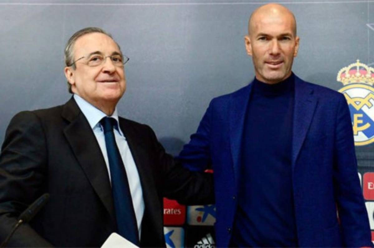 Revelan cuántas llamadas le hizo Florentino Pérez a Zidane para que diera el 'sí'