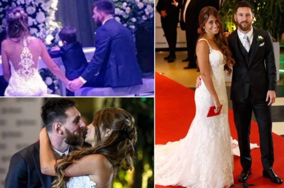 ¡Espectaculares! Todas las fotos de la boda de Messi y Roccuzzo