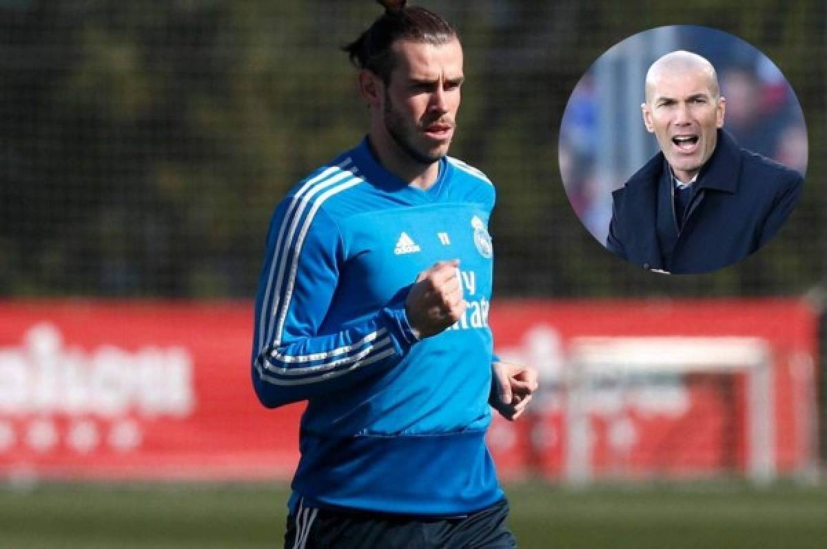 Gareth Bale regresa lesionado a los entrenamientos del Madrid y sin darle la cara a Zidane