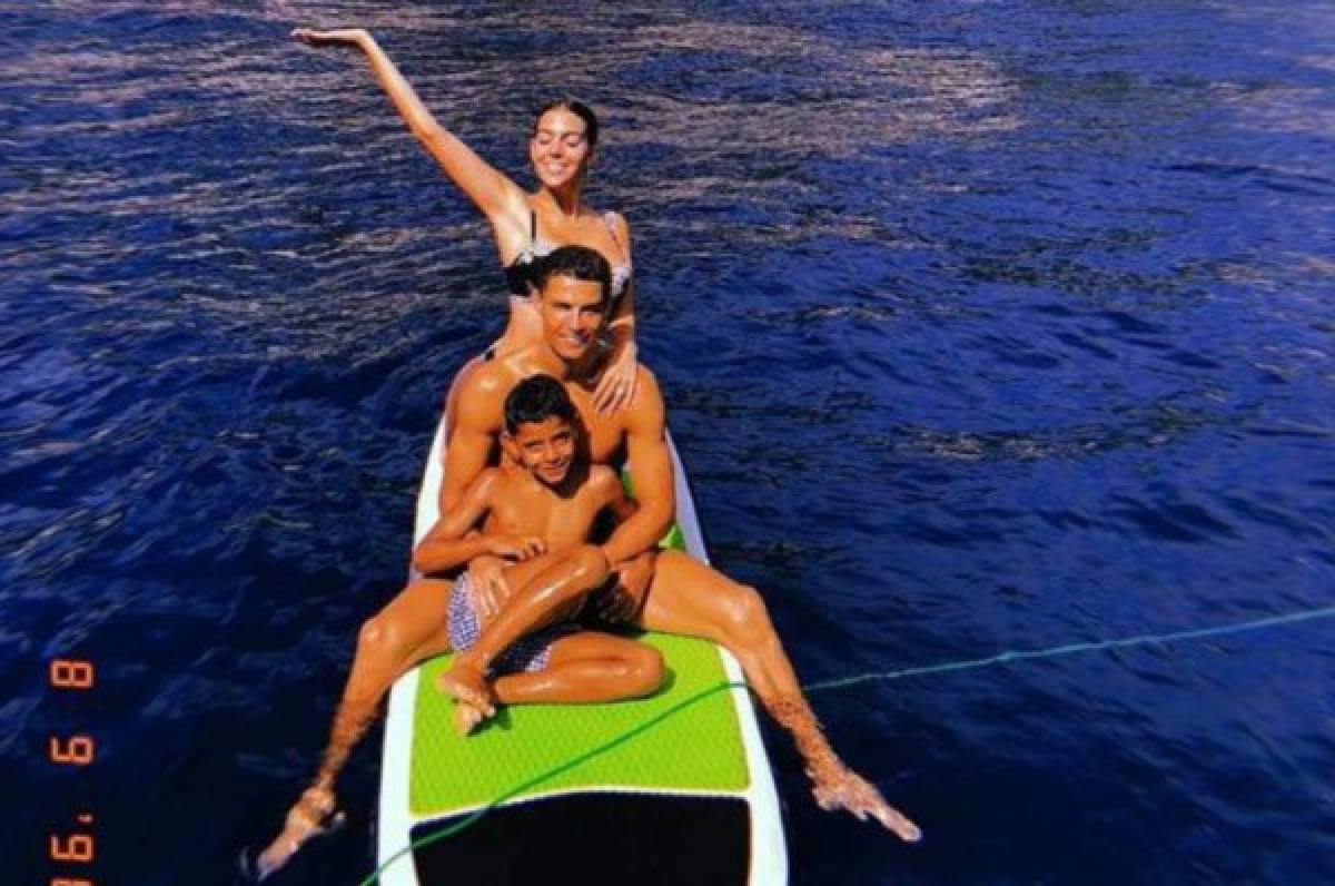 La imponente fotografía viral de Cristiano Ronaldo en sus vacaciones