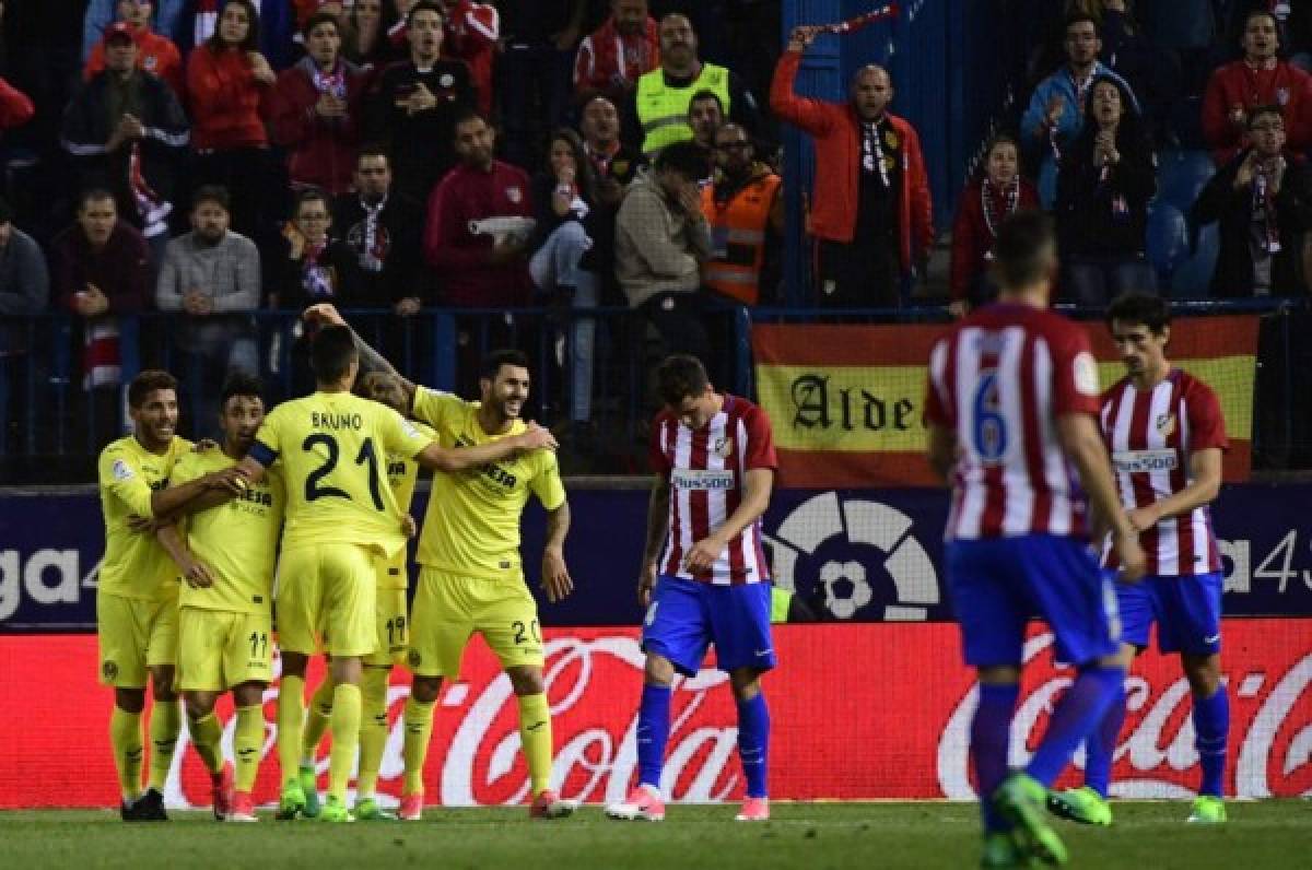 Villarreal sepulta al Atlético de Madrid en los últimos minutos