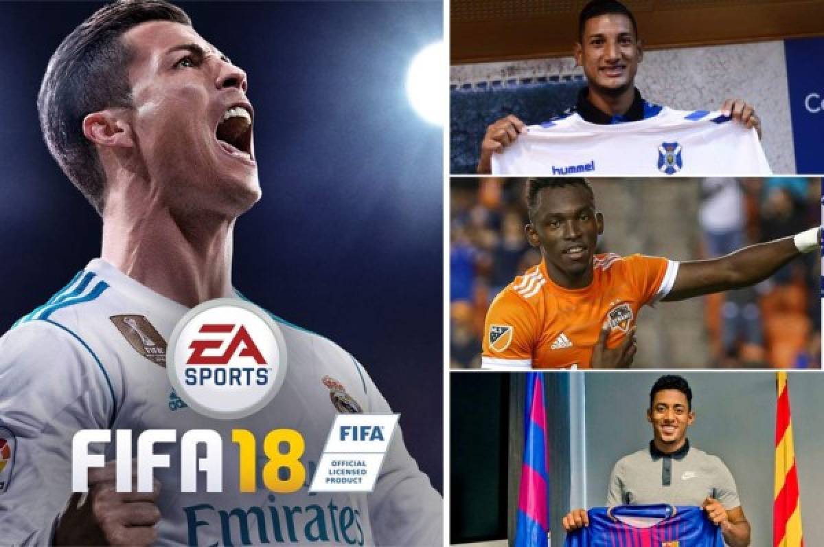 ¿Quién es el mejor? Los futbolistas hondureños que aparecen en el FIFA 18