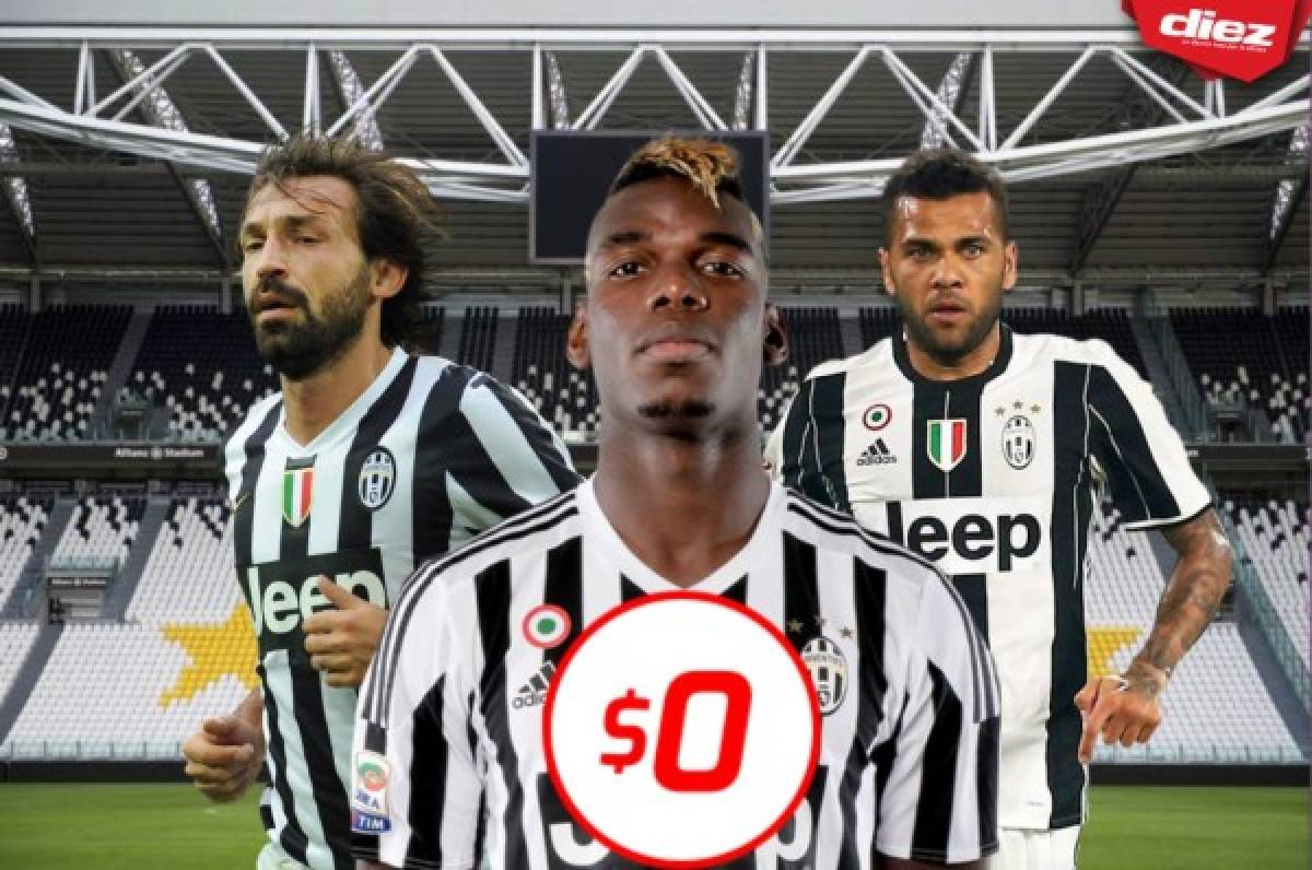 Los 13 cracks que la Juventus ha logrado conseguir de manera gratuita