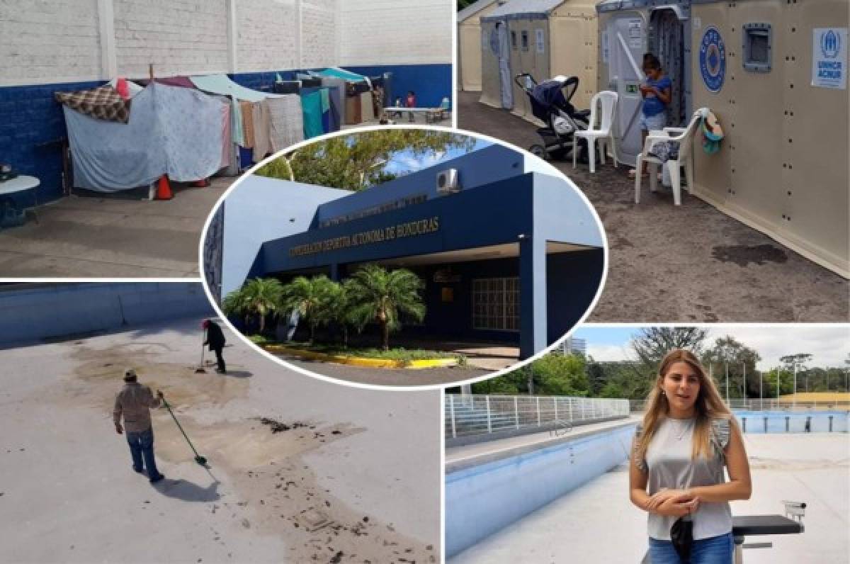 Descuido total: Así luce la Villa Olímpica tras un año sin actividad de los atletas hondureños