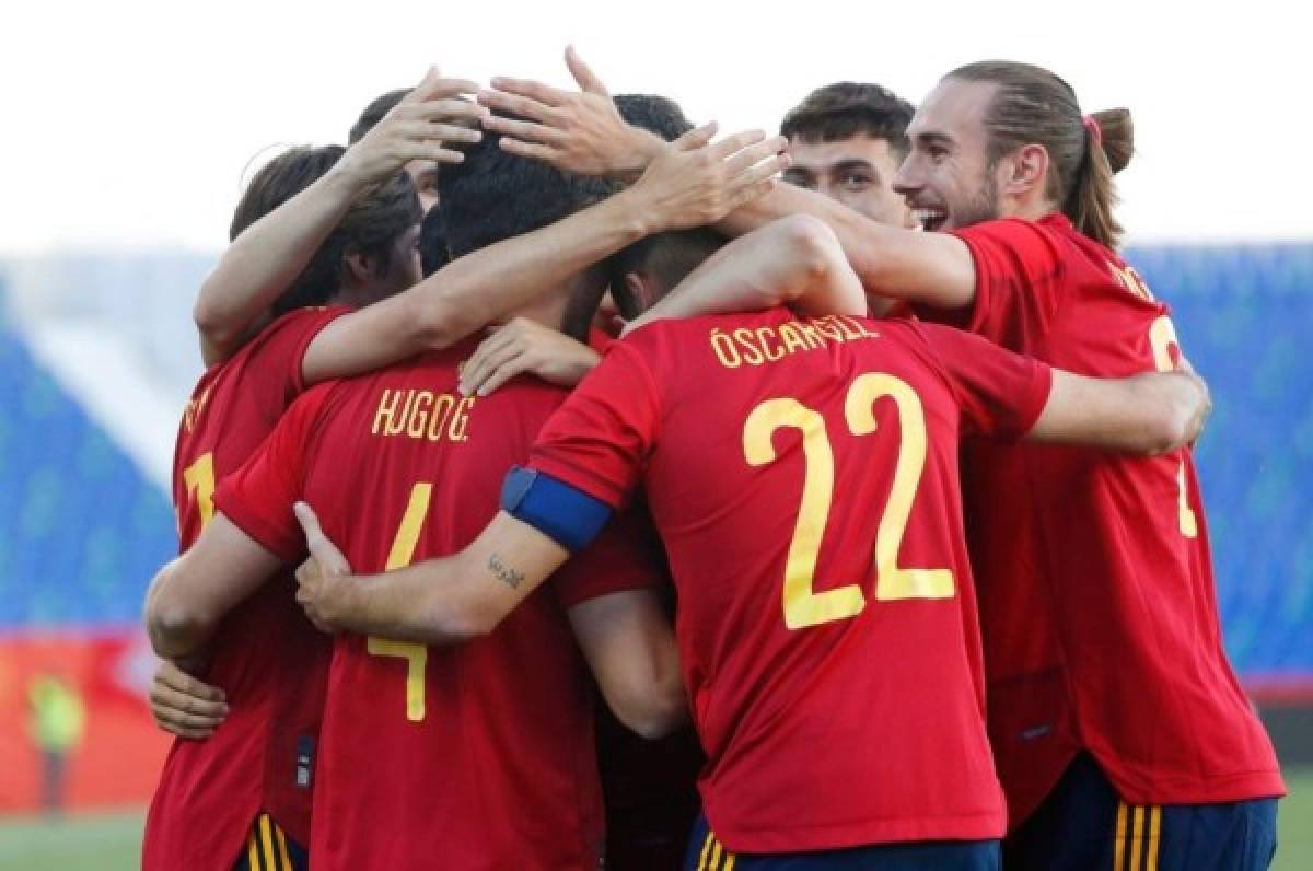 Previo a la Eurocopa: La España sub-21, ascendida a absoluta, golea a Lituania en amistoso