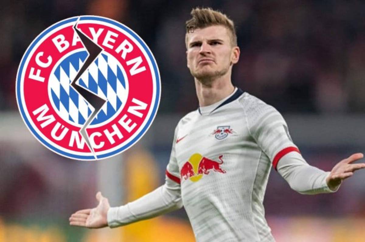 ¡Werner revela dónde jugaría si deja el Leipzig y rechaza al Bayern Múnich!