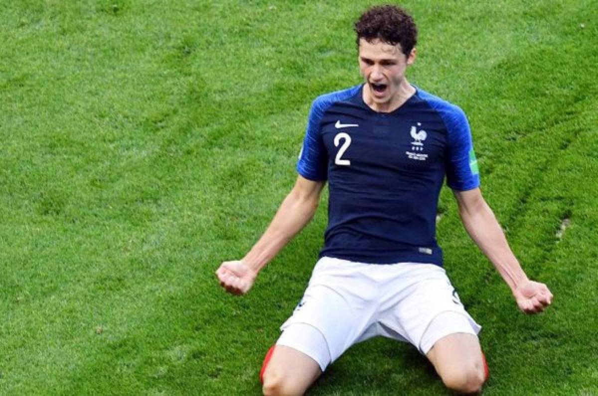 Infartante: La preciosa pareja del francés Benjamin Pavard