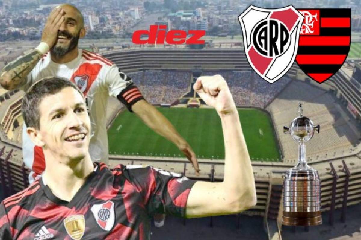 River Plate y su poderoso 11 para conseguir el bicampeonato en la Copa Libertadores ante Flamengo