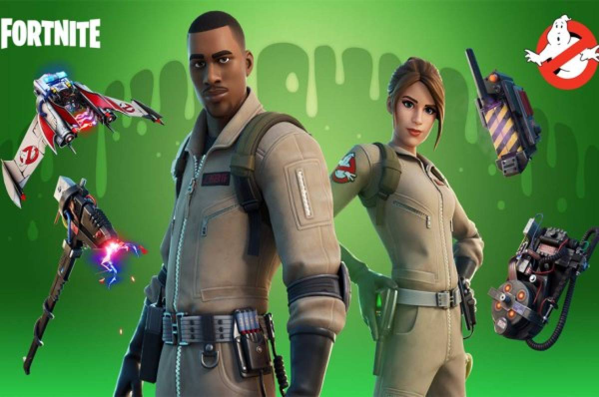 Fortnite tendrá los trajes y accesorios de Los Cazafantasmas por tiempo limitado