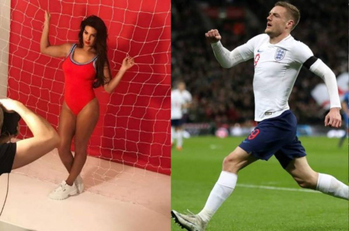 Pareja de Jamie Vardy revela que no han tenido sexo desde que Inglaterra debutó en el Mundial