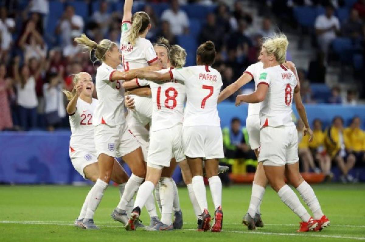 Inglaterra, primera clasificada para semifinales del Mundial femenino tras vencer a Noruega  