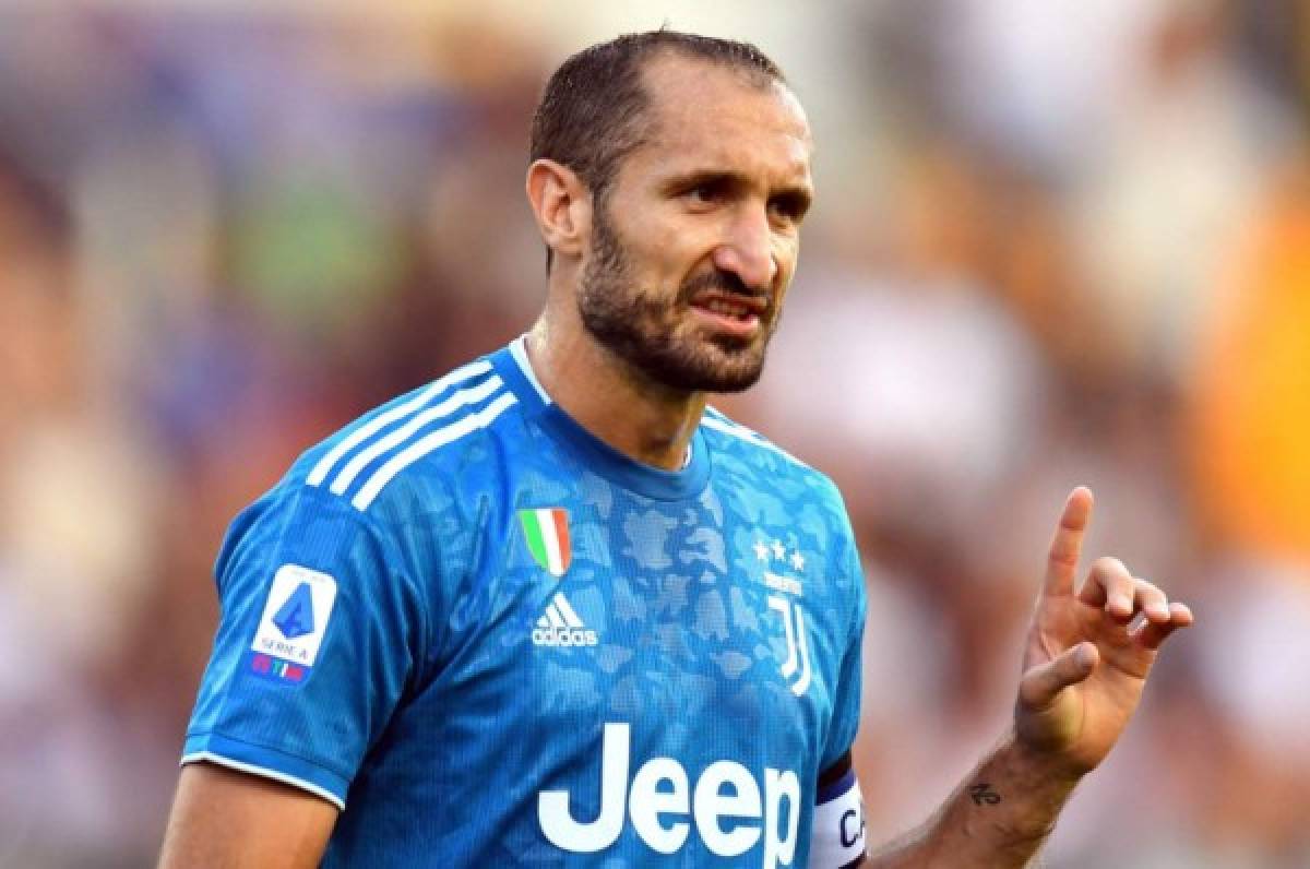 ¡Terrible! Juventus pierde a Chiellini por una grave lesión de rodilla  