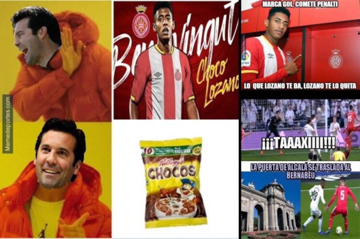 Choco Lozano es el protagonista de los memes del Real Madrid-Girona