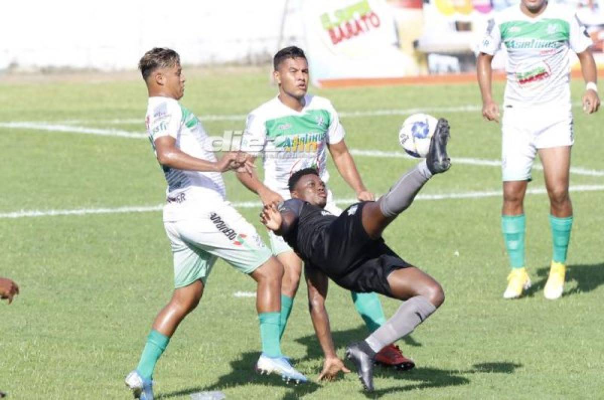 Platense y Honduras Progreso están sin goles en intenso partido en el Excélsior. Fotos Neptalí Romero
