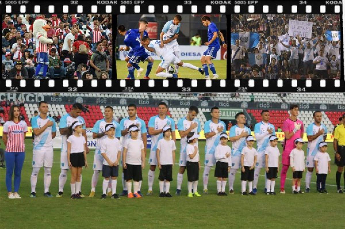 Las imágenes que dejó el amistoso Paraguay-Guatemala en Asunción