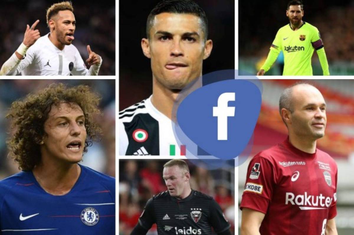 Actualizado: Los futbolistas con más seguidores en Facebook