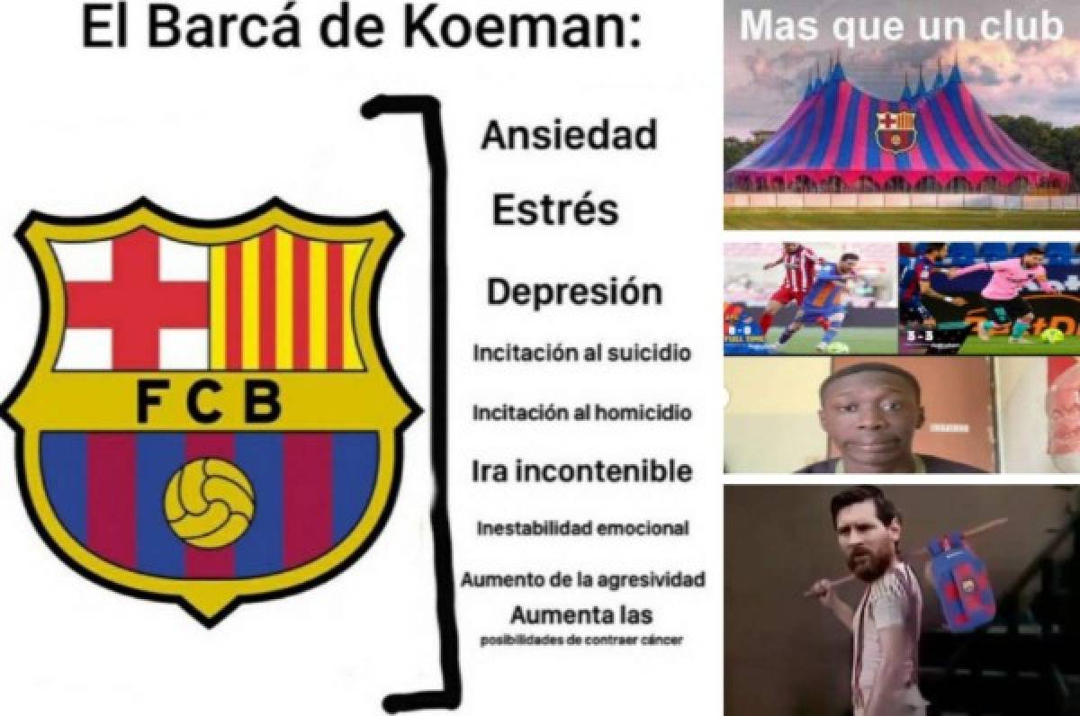 Los nuevos memes que castigan a Messi y Barcelona tras tirar la liga española ante Levante