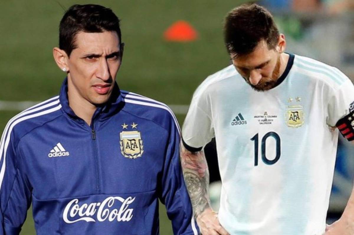 Las palabras de Messi que hicieron llorar a Di María y toda la selección Argentina