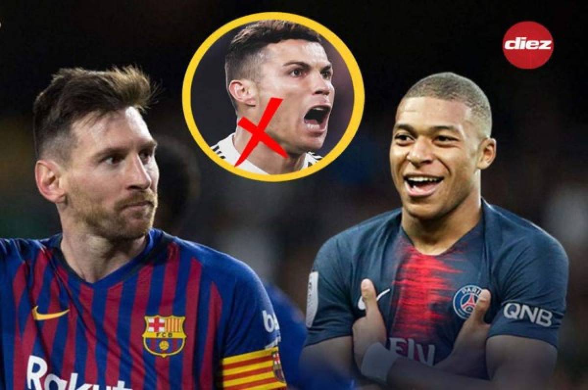 Mbappé se acerca peligrosamente a Messi en la clasificación de la Bota de Oro